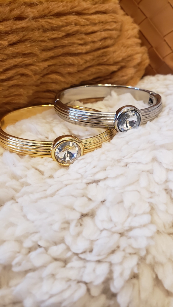 Bracelete Pedra Dourado - Image 2