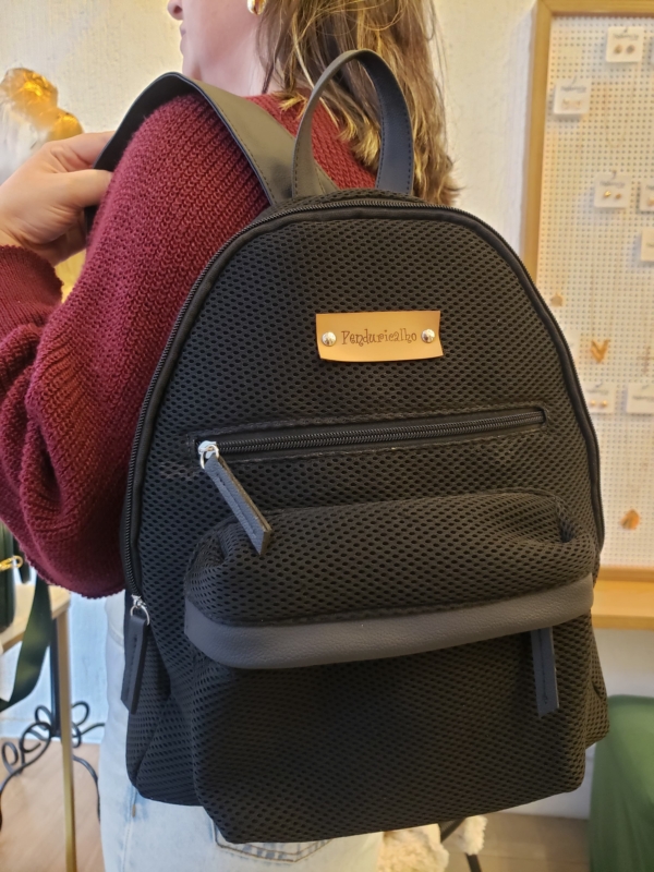 Mochila Telinha Preta