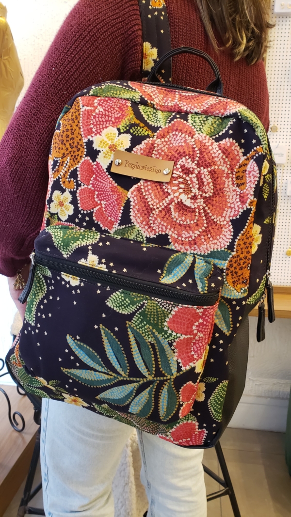 Mochila Flor De Onça