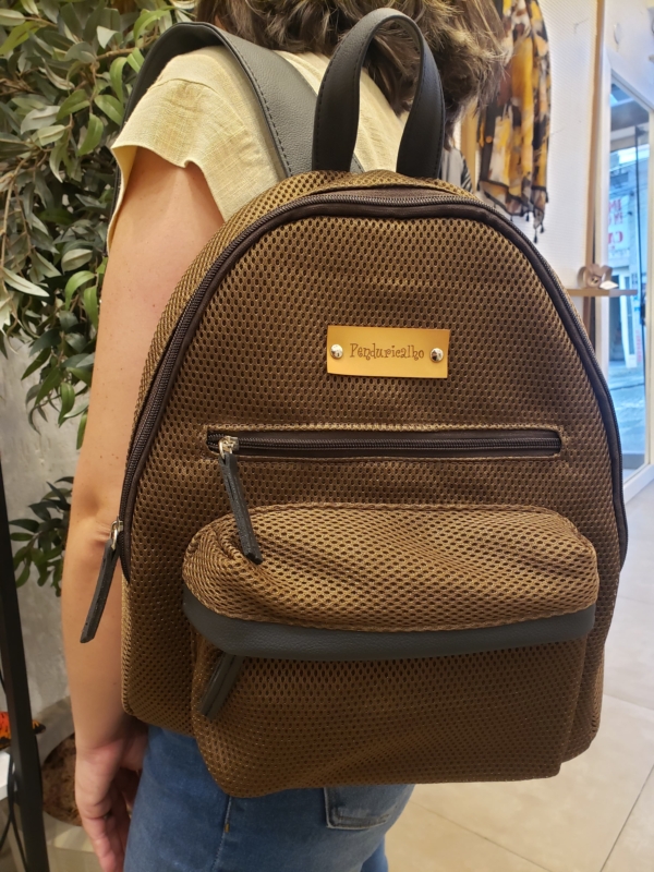 Mochila Telinha Caramelo