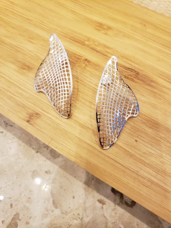 Brinco Aura Banho de Prata