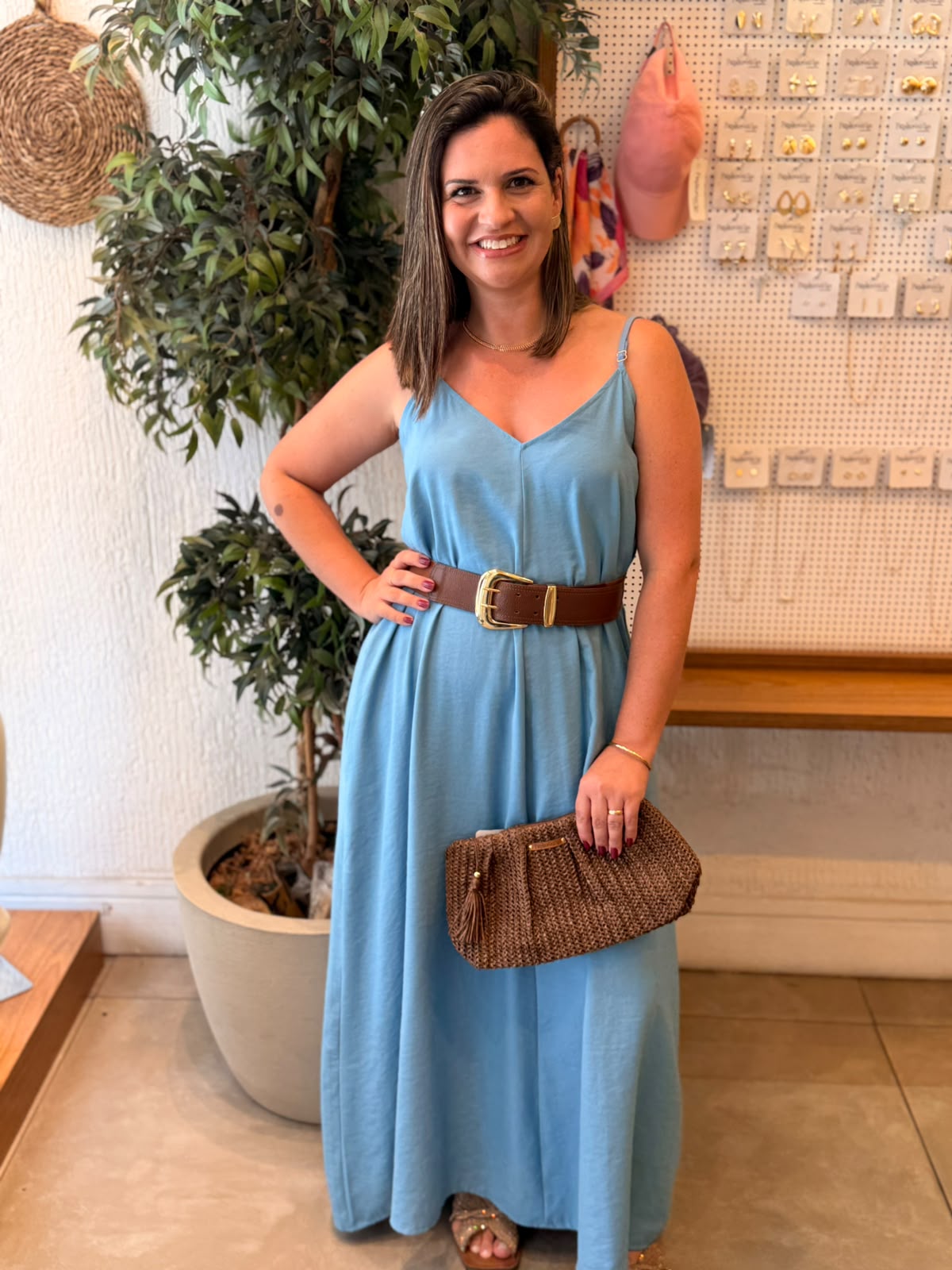 Vestido Serena Azul - Imagem 3