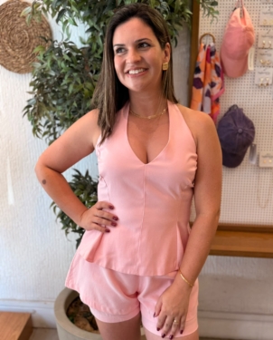 Conjunto Rafaella Rosa